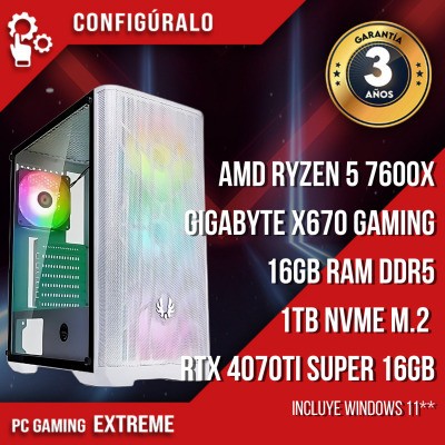 PC Gaming AMD Ryzen 5 7600X BOX – RTX 4070Ti SUPER Iridium