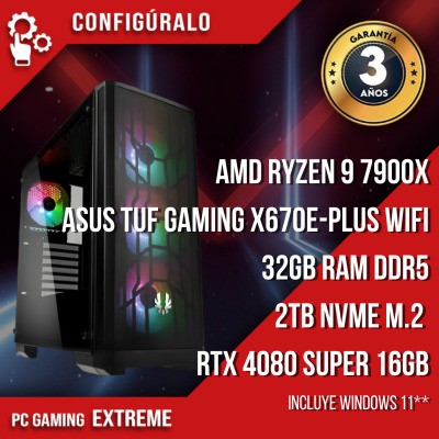 PC Gaming AMD Ryzen 9 7900X BOX – RTX 4080 SUPER Hapes Consortium