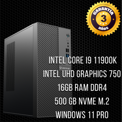 PC Gaming Intel Core I9 11900K  - 16GB DDR4 Selonia