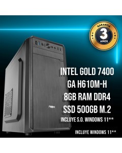 PC Sobremesa Intel Gold 7400 Atria