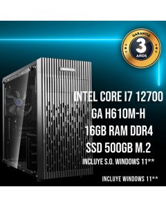 PC Sobremesa Intel I7 12700 Dassor