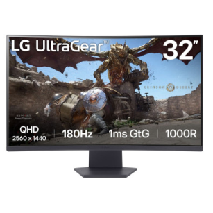 LG 32GS60QC-B MONITOR 31.5" Quad HD 180 Hz