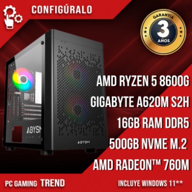 TrendingPC Drall AMD Ryzen 5 8600G - 16GB DDR5 Drall