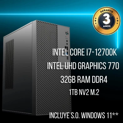 PC de Sobremesa - Intel Core i7 12700K - Roche