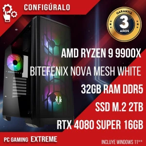 PC Gaming AMD  ryzen 9 9900X– RTX 4080 SUPER 16gb Hapes Consortium