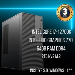 PC de Sobremesa - Intel Core i7 12700K - Taanab