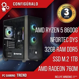 PC Gaming AMD Ryzen 5 8600g - AMD Radeon™ 760M- Kaddak