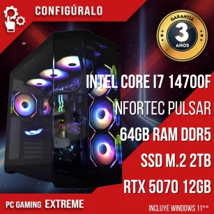 PC Gaming Intel Core I7 14700F - RTX 5070 12gb - Zolan