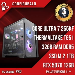 PC Gaming Intel Core Ultra 7 265KF - RTX 5070 12gb - Zygerria