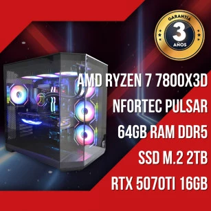 PC Gaming AMD Ryzen 7 7800x3d - RTX 5070ti 16gb - Yavin 2