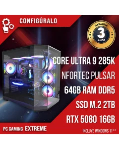 PC Gaming Intel Core Ultra 9 285K - RTX 5080 16gb Rinn