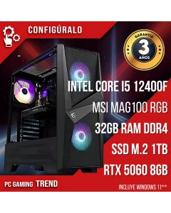 PC Gaming Intel Core I5 12400F - NVIDIA RTX 5060 8gb Agaris