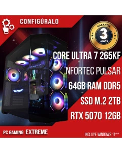 PC Gaming Intel Core Ultra 7 265KF - RTX 5070 12gb Ikari