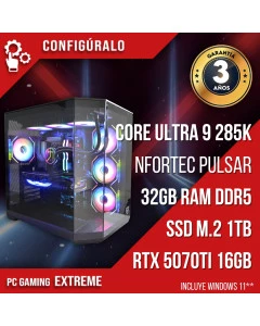 PC Gaming Intel Core Ultra 9 285K - RTX 5070ti 16gb - Kalee