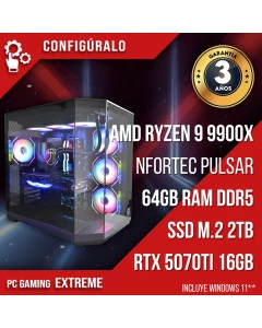 PC Gaming AMD Ryzen 9 9900X - RTX 5070ti 16gb - Kiros