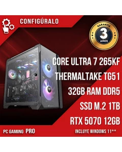 PC Gaming Intel Core Ultra 7 265KF - RTX 5070 12gb - Zygerria