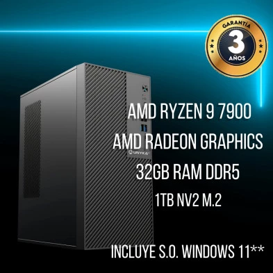 PC de Sobremesa - AMD Ryzen 9 7900 - Iego