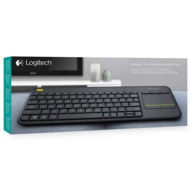 Logitech K400 Teclado Inalámbrico Touchpad Negro TrendingPC