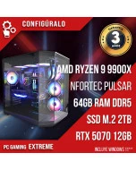 PC Gaming AMD Ryzen 9 9900X - RTX 5070 12gb Kanzi