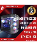 PC Gaming AMD Ryzen 7 9800X3D - RTX 5070 12gb Wecacoe