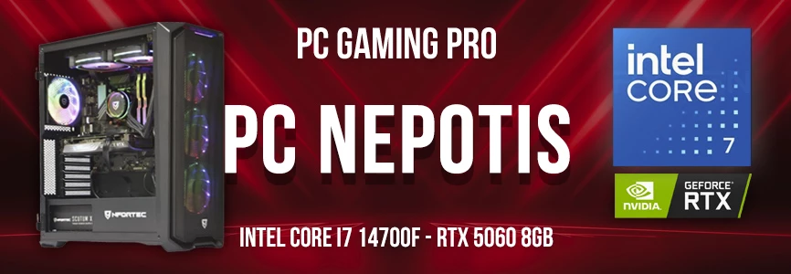 PC Gaming Intel Core I7 14700F - RTX 5060 8gb - Nepotis