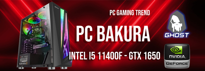 PC Gaming Bakura Intel Core I5 12400F - GTX 1650